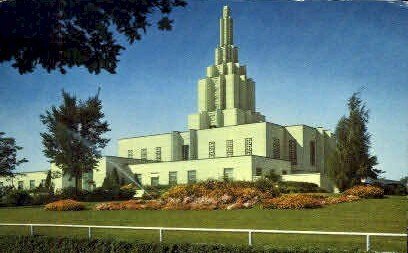 Mormon Temple - Idaho Falls , Idaho ID