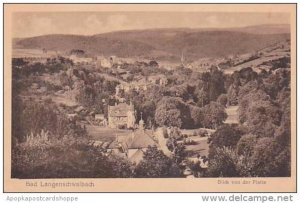 Germany Bad Langenschwalbach Blick von der Platte 1918
