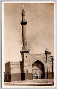 K45/ Helena Montana RPPC Postcard c1910 Algeria Shrine Temple 394