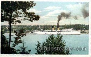 S.S. Northland Leaving Harbor Springs, Michigan, USA Unused 