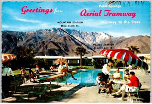 Palm Springs, California - Greetings from the Aerial Tramway - in 1979