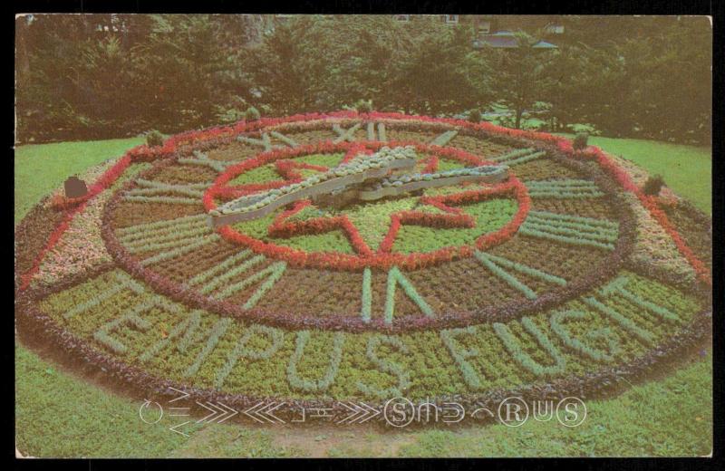 Beautiful Floral Clock Westmount Park