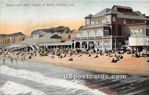 Beach & Bath House Santa Monica CA Unused