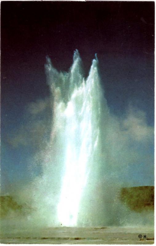 Haynes 54 SERIES #051 Great Fountain Geyser, Yellowstone National Park