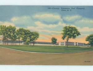 Pre-Chrome FACTORY SCENE Utica New York NY AG3543