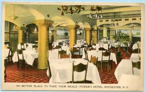 NY - Rochester, Powers Hotel Dining Room