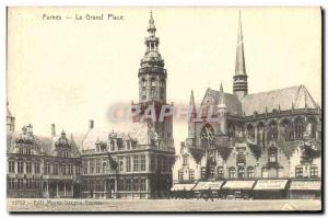 Old Postcard Furnes Grand Place