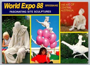 Postcard World Expo 1988 Brisbane Australia