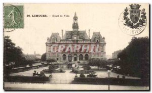 Postcard Old City of Limoges Hotel