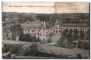 Old Postcard Landerneau Vue Generale Barracks Army of the line