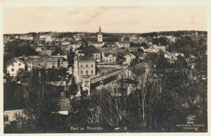 Sweden Parti av Norrtälje Norrtalje Vintage RPPC 08.92