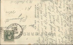 Postville IA Multi View c1920 Real Photo Postcard