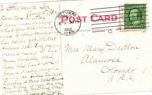 Vintage Postcard IA Wapello County Ottumwa Y. M. C. A. Building 1912 H14
