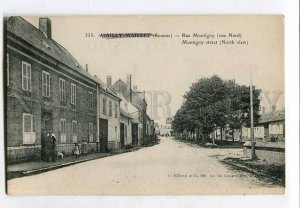 415664 FRANCE MAILLY-MAILLET Somme Montigny street Vintage postcard