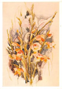 Gladioli, Flower Study by Charles Demuth The Art Institute of Chicago, IL USA...