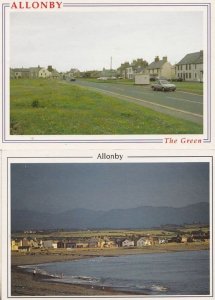 Allonby Green River Cumbria 2x Postcard s