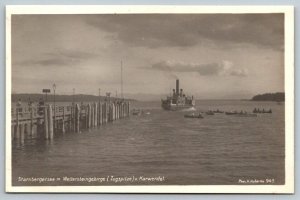 Germany  Ship  Starnberger  Wettersteingebirge  Karwendel  Postcard