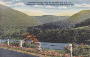 Mountain Scenery Along The Bucktail U S 120 Leading To Emporium Lock Haven An...