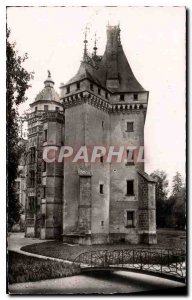 Postcard Old Chateau Meillant Cher Tour du Lion and Saracens