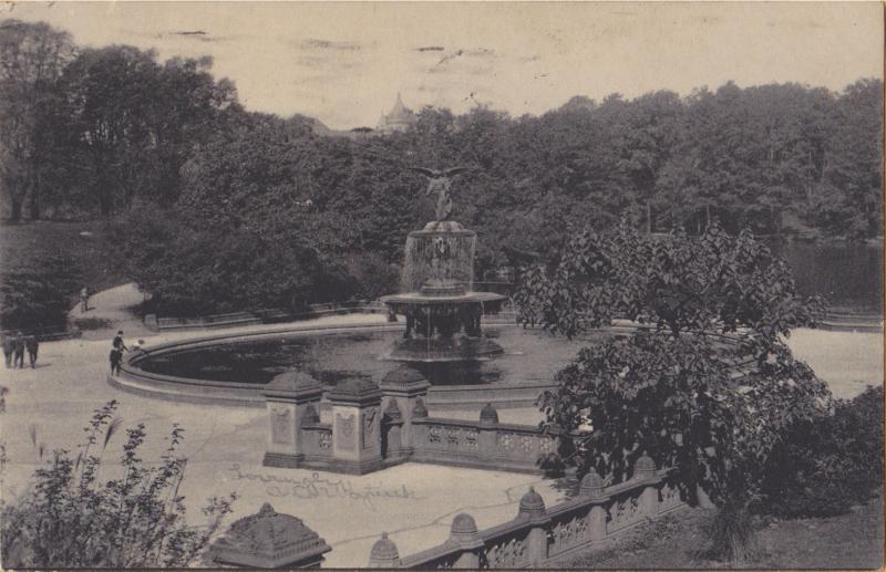 New York, N.Y. - Bethesda Fountain, Central Park - 1906