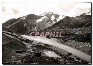 Modern Postcard Route des Grandes Alpes Col de Vars Pass Summit Automotive