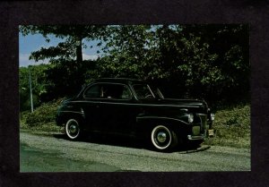 1941 Ford Four Door V-8 Coupe Sedan Car Auto Automobile Postcard Carte Postale