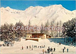 Postcard Modern Bareges (H D) Alt 1300 m Bar of Laquette seen Tracks