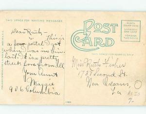 Divided-Back STREET SCENE Cincinnati Ohio OH W2282