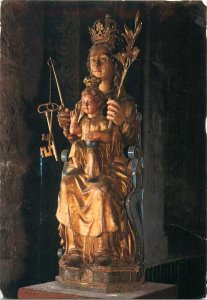 Art Poitiers(Vienne) Notre Dame La Grande statue Postcard
