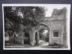 Norfolk CASTLE ACRE Gateway to Priory - Old RP Postcard 73314