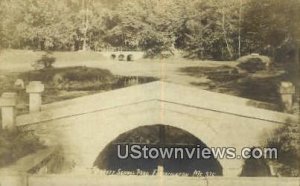 Real Photo, Abbott School Pond in Farmington, Maine