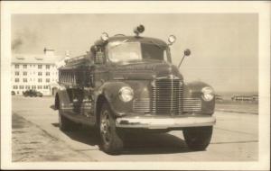 Ocean Grove NJ Fire Engine Washington #1 Real Photo Photograph