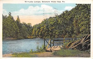 Lake Lenape  Delaware Water Gap, Pennsylvania PA