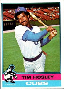 1976 Topps Baseball Card Tim Hosley Chicago Cubs sk13347