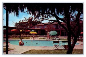 Poolside Western Hills Hotel Fort Worth Texas TX UNP Chrome Postcard N18