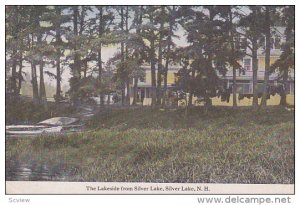 The Lakeside from Silver Lake, Silver Lake, New Hampshire, PU-1918