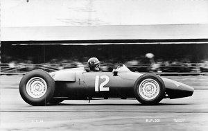 Graham Hill Driving the BRM in British Empire Trophy Race at Silverstone 1961...