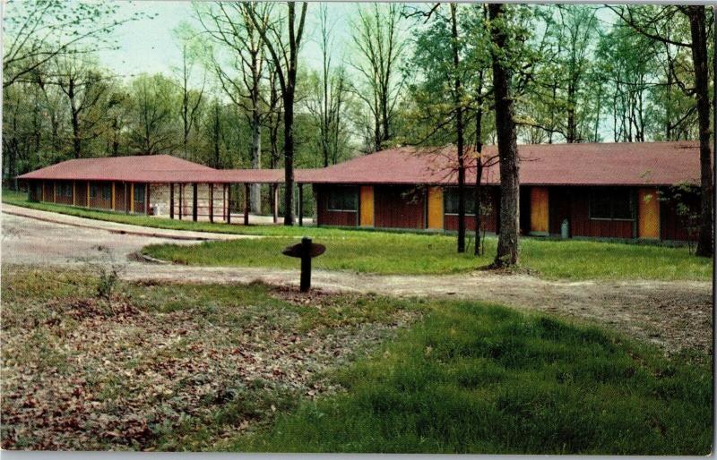 Sunset Point Lodge, Mammoth Cave Hotel, Kentucky Vintage Postcard N01