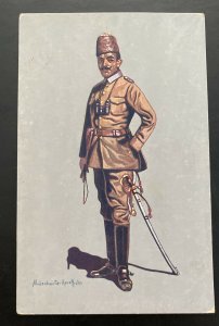 Mint Germany Picture Postcard Turkish Cavalry Officer 1914-1915