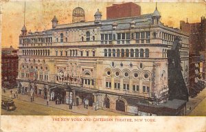 The New york and Criterian theater New York, USA Theater 1908 