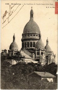 CPA PARIS 18e Montmartre. Sacré-Coeur coté sud (983393)