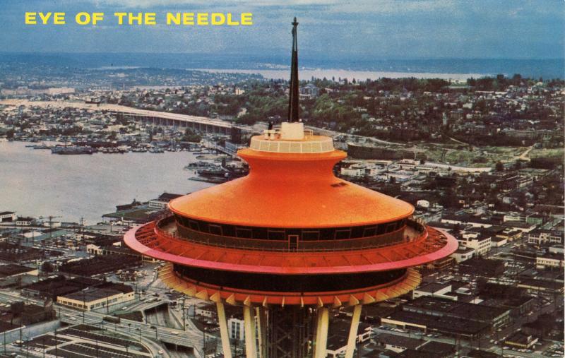 WA - Seattle, 1962. Seattle World's Fair (Century 21 Exposition). Space Needl...