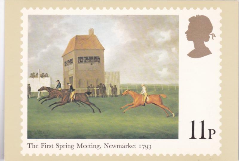 Stamps Of Great Britain Horse Racing The First Spring Meeting Newmarket 1793 ...