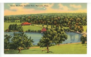 MA - Worcester. Green Hill Park, General View