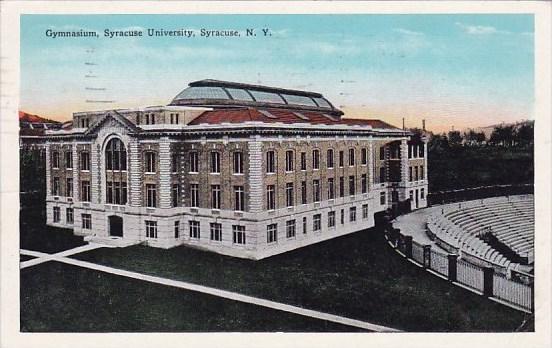 Gymnasium Syracse University Syracuse New York 1933