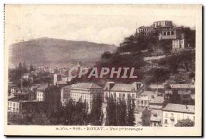 Puy de Dome- Royat-General View - Old Postcard