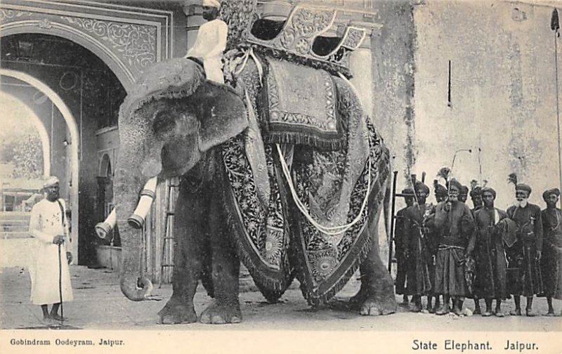 State Elephant Jaipur Elephant Unused 