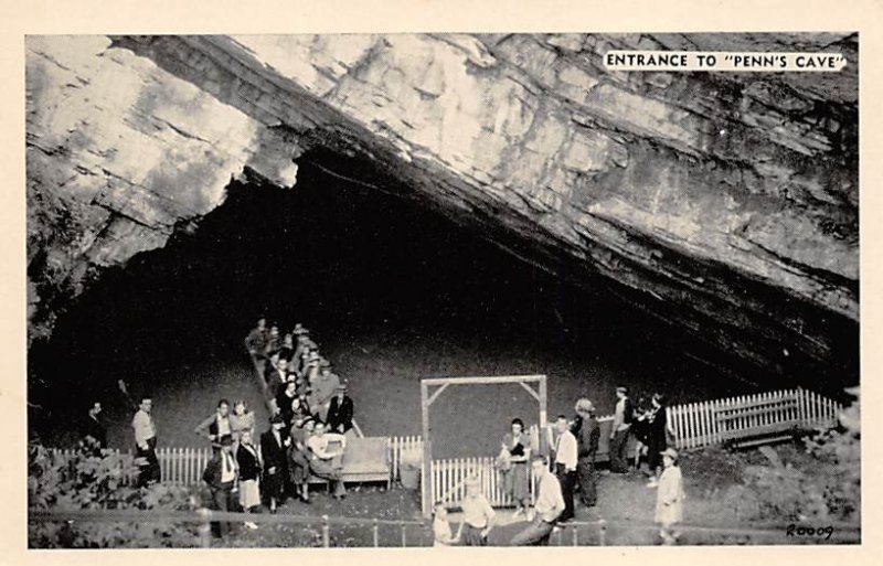 Entrance to Penn's Cave Centre County Pennsylvania, PA