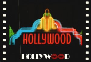 Vintage Postcard Hollywood William Hartshorn Photography Brent Graphic