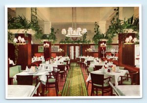 Cafe Restaurant interior Brinkmann Haarlem Holland Netherlands 4x6 Postcard